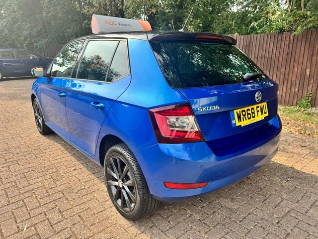 Skoda Fabia Hatchback Blue #3
