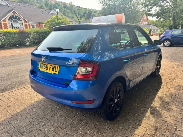 Skoda Fabia Hatchback Blue #4