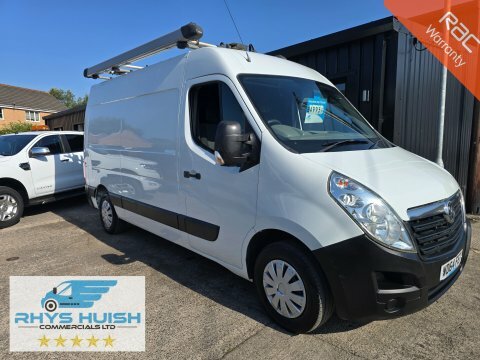 Vauxhall Movano F3300 L2h2 Cdti White