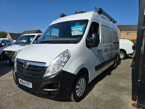 Vauxhall Movano F3300 L2h2 Cdti White #3