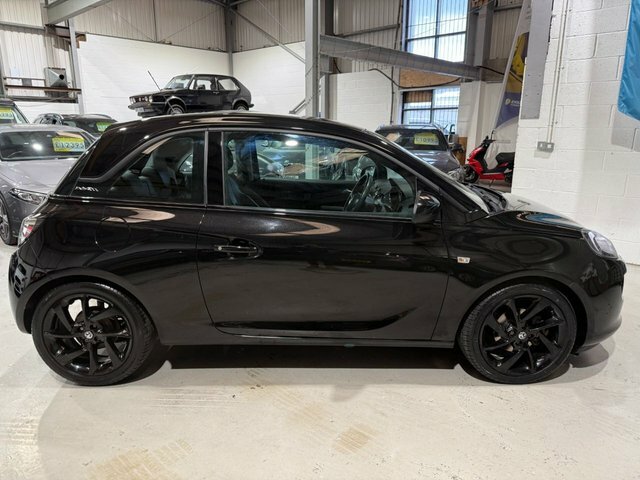 Vauxhall Adam 2017 1.2I Ecoflex Energised Hatchback M Black #2