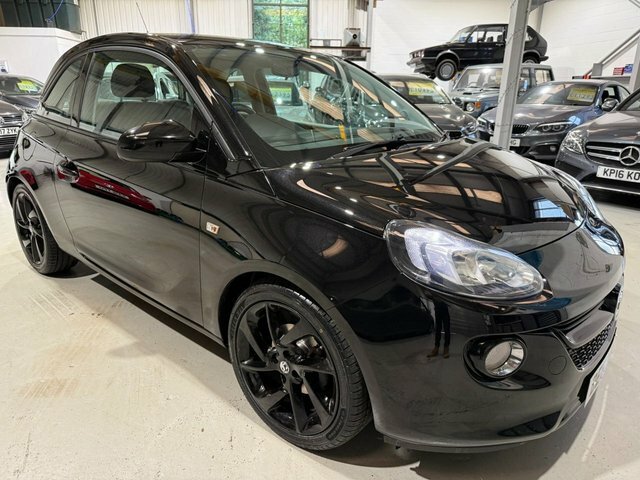 Vauxhall Adam 2017 1.2I Ecoflex Energised Hatchback M Black