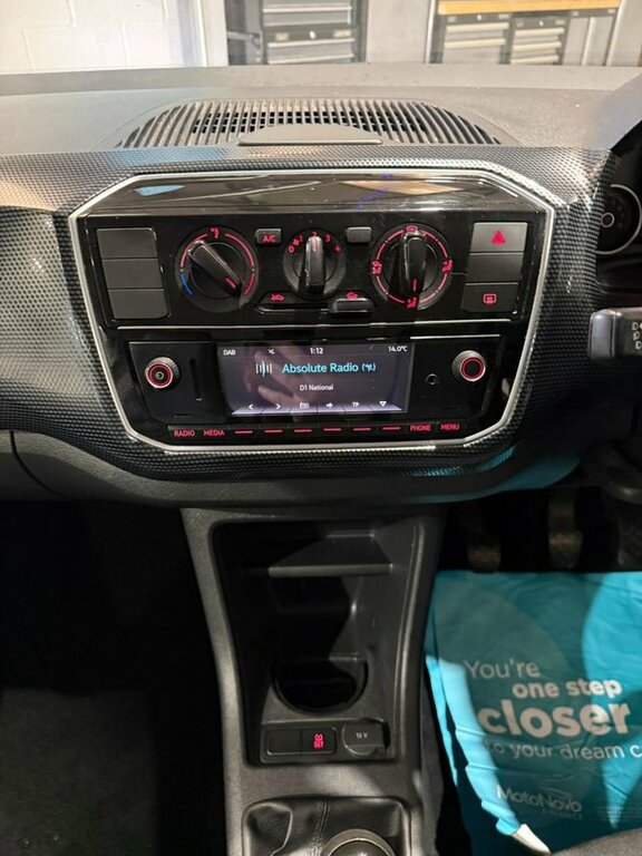 Volkswagen Up Up 2016 1.0 60Ps Move 16 Boca Black Alloys Blue #16