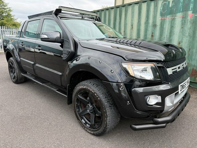 Ford Ranger 2015 3.2 Tdci Wildtrak Pickup Double Cab Diese Black