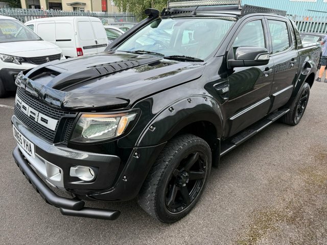 Ford Ranger 2015 3.2 Tdci Wildtrak Pickup Double Cab Diese Black #2