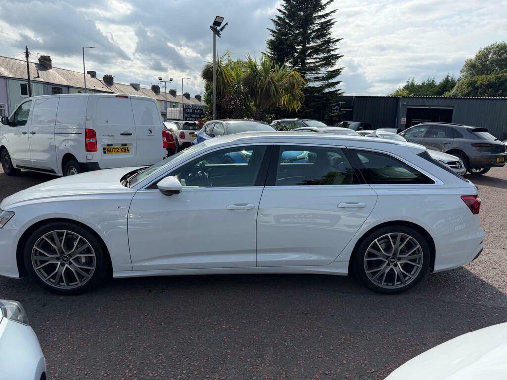 Audi A6 Avant 2.0 Tdi 40 S Line S Tronic Euro 6 S S White #4