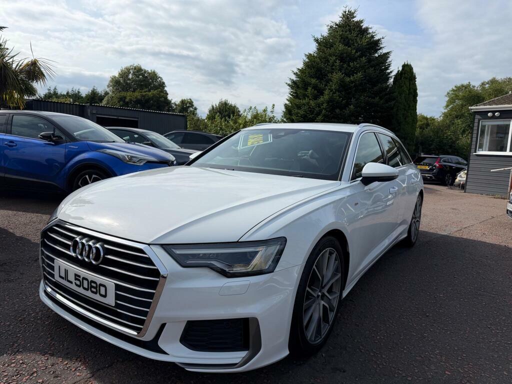 Audi A6 Avant 2.0 Tdi 40 S Line S Tronic Euro 6 S S White #3
