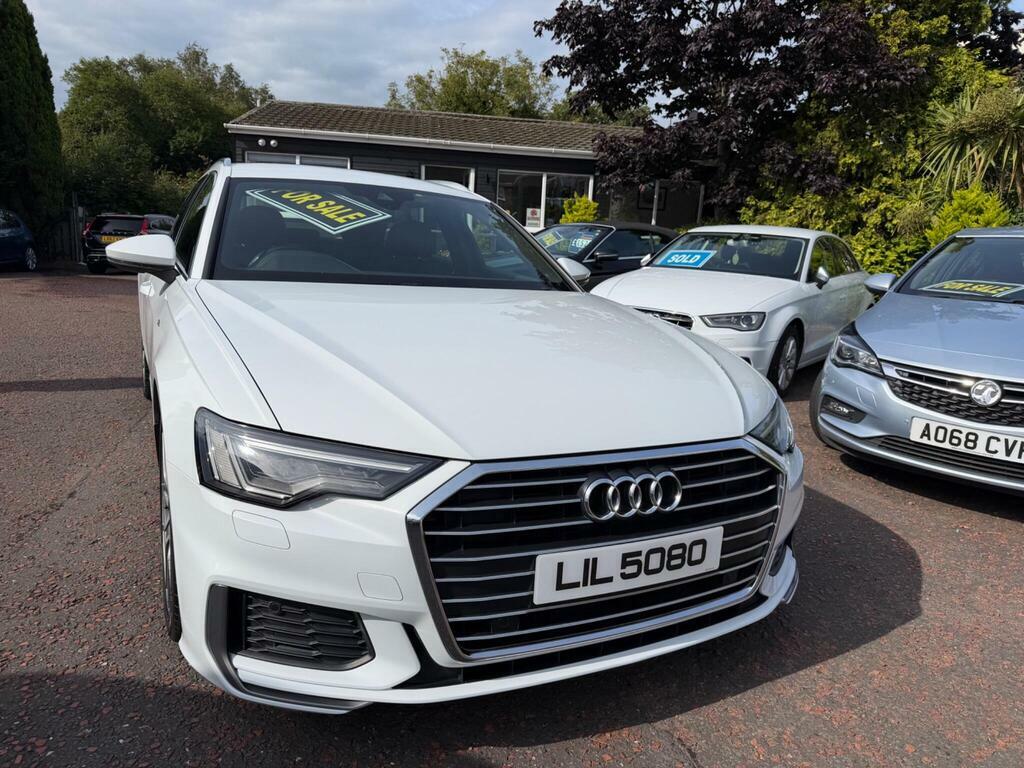 Audi A6 Avant 2.0 Tdi 40 S Line S Tronic Euro 6 S S White #2
