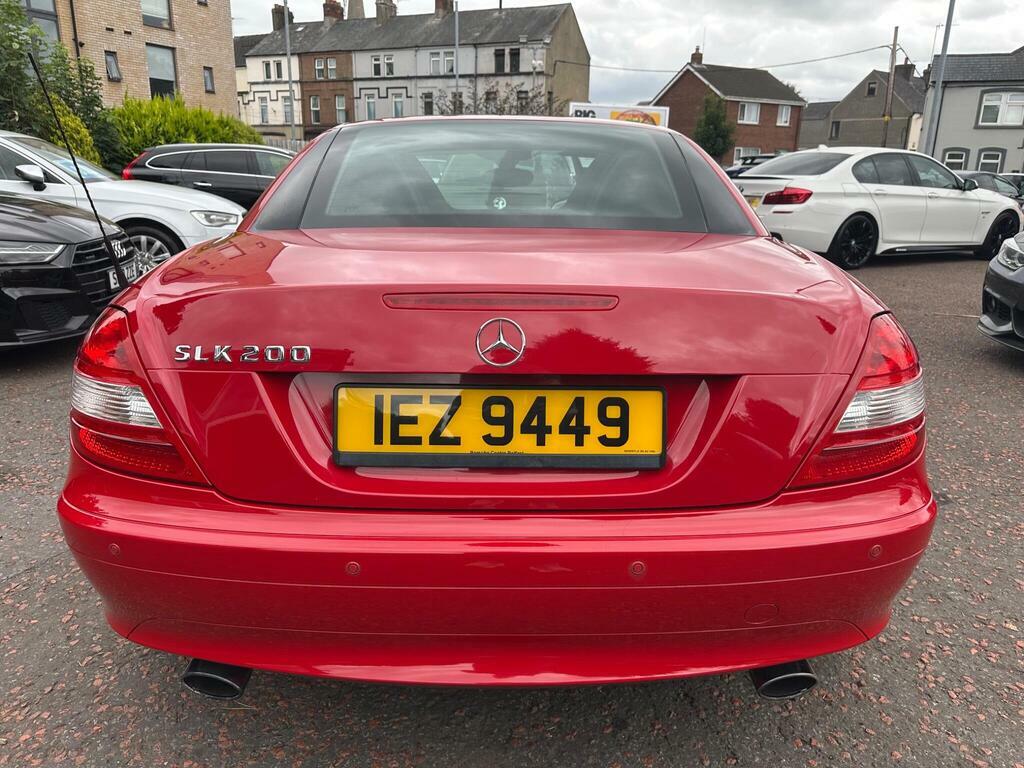 Mercedes-Benz SLK 1.8 Slk200 Kompressor IEZ9449 Red #6