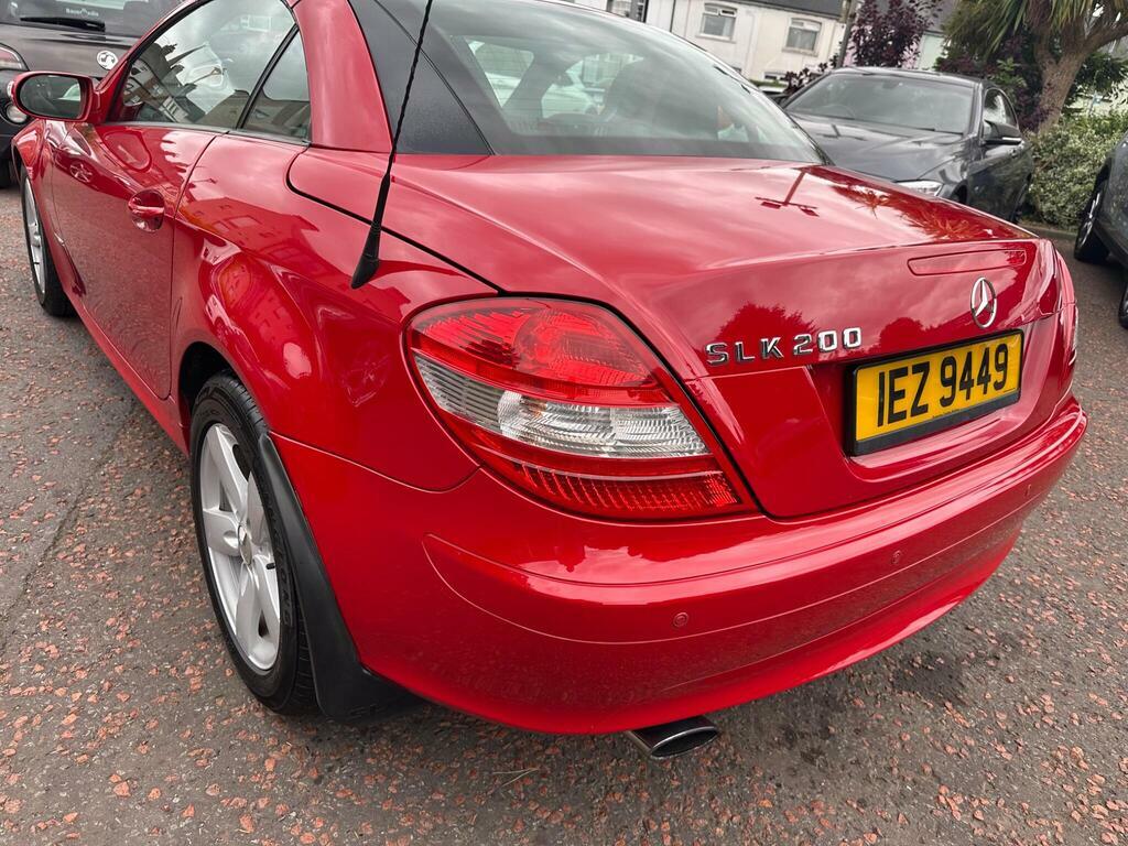 Mercedes-Benz SLK 1.8 Slk200 Kompressor IEZ9449 Red #4