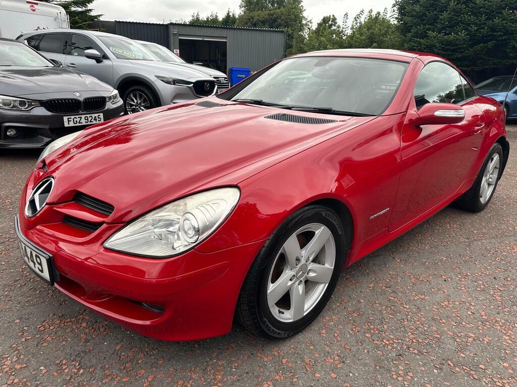 Mercedes-Benz SLK 1.8 Slk200 Kompressor IEZ9449 Red #5