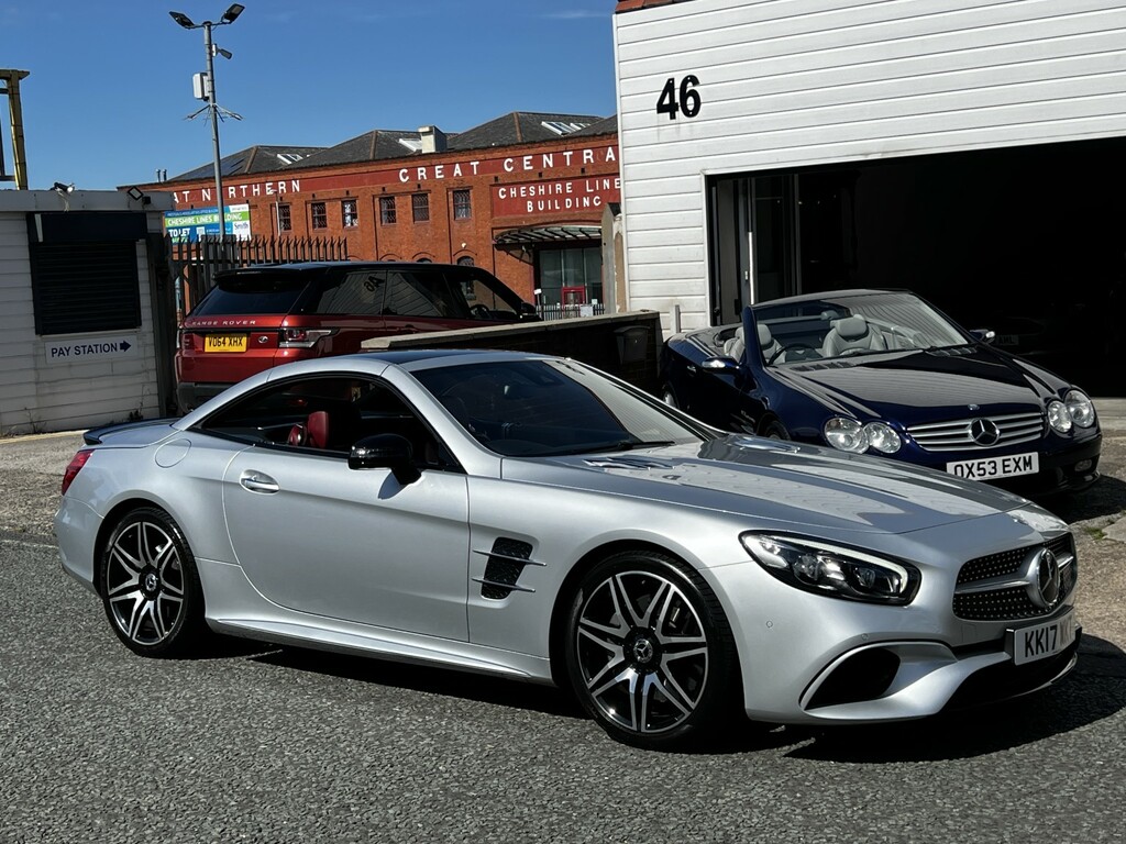 Mercedes-Benz SL Class 3.0 Sl400 V6 Amg Line Silver #3