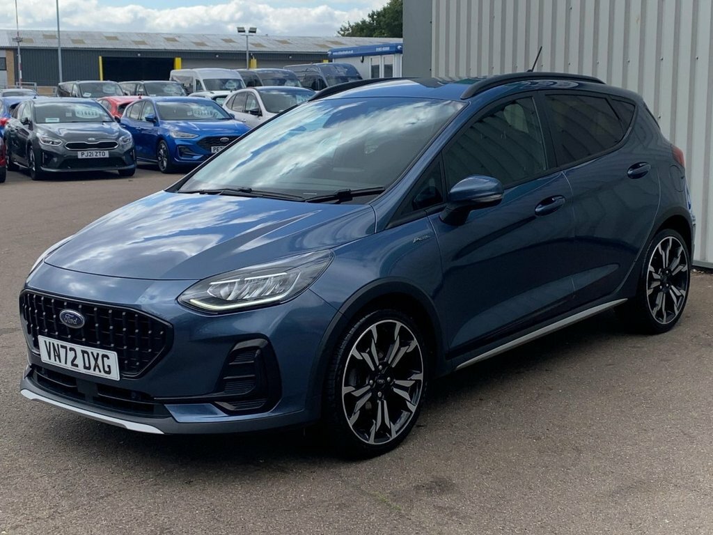 Ford Fiesta 2022 1.0T Ecoboost Mhev Active X Edition Hatchback VN72DXG Blue #3
