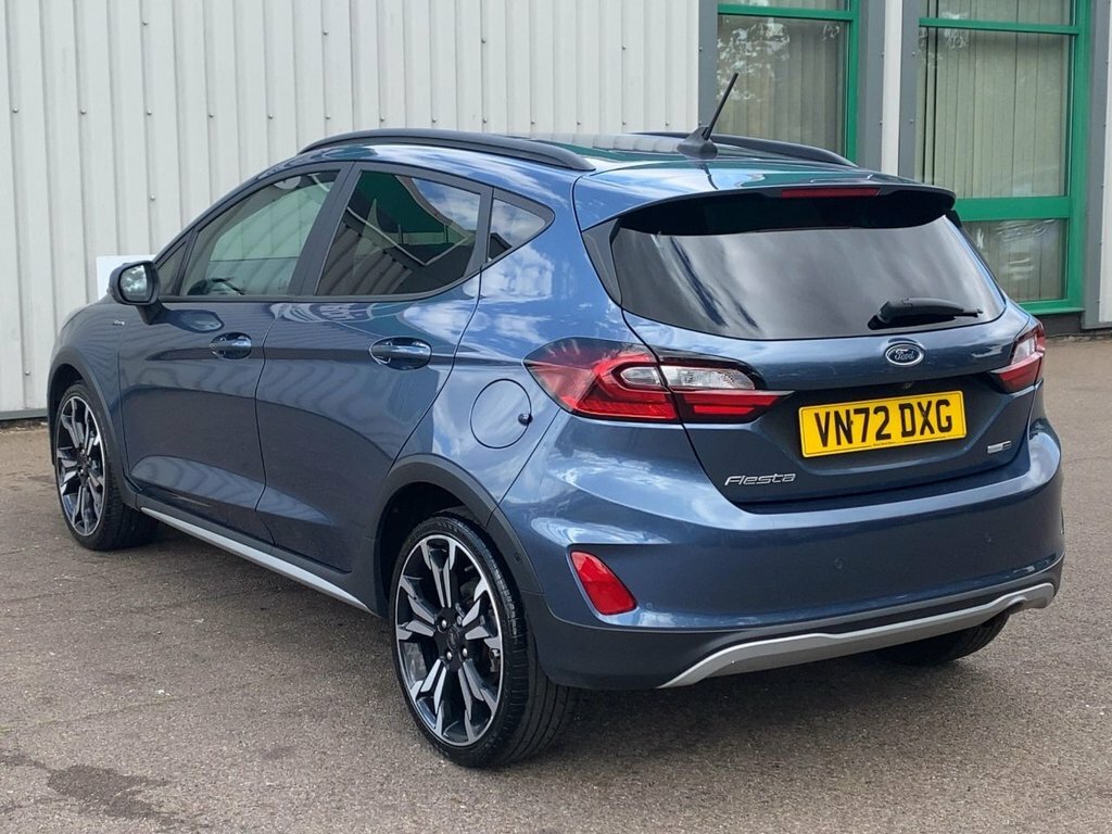 Ford Fiesta 2022 1.0T Ecoboost Mhev Active X Edition Hatchback VN72DXG Blue #5
