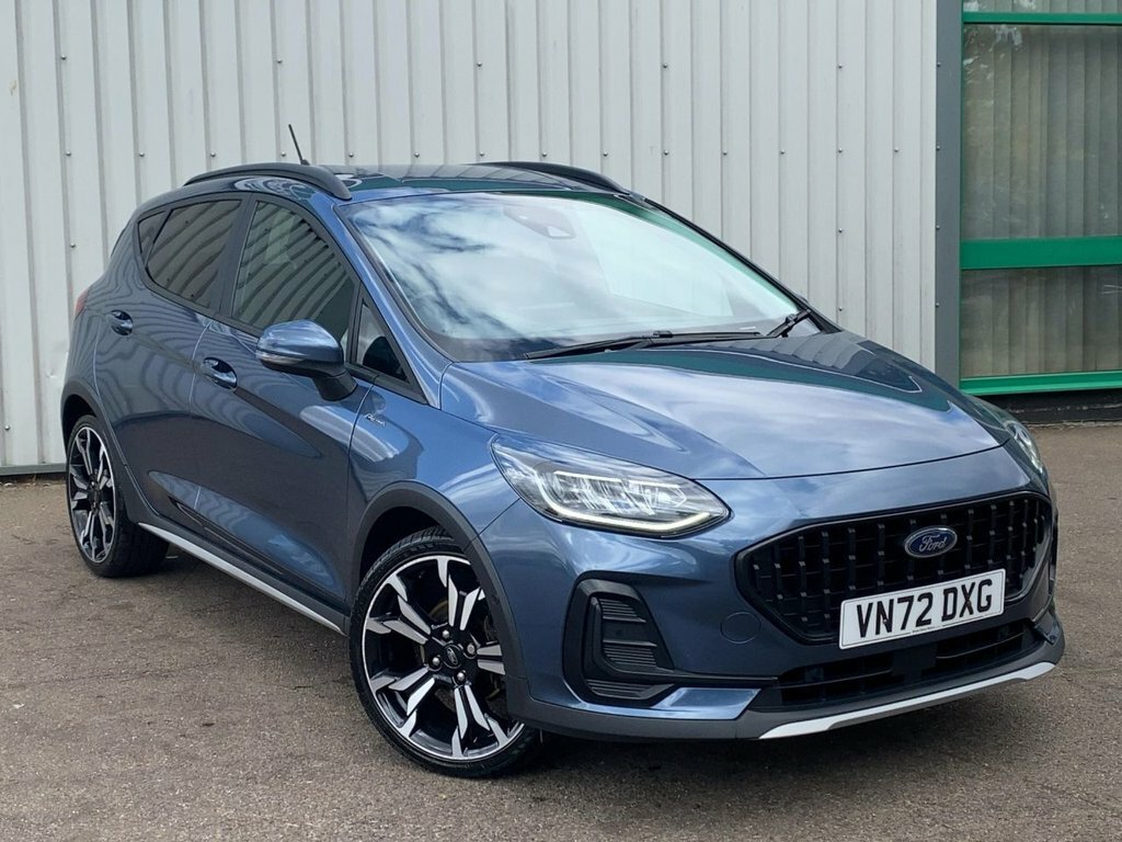 Ford Fiesta 2022 1.0T Ecoboost Mhev Active X Edition Hatchback Blue