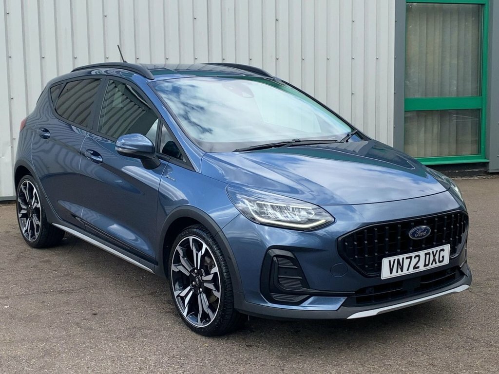 Ford Fiesta 2022 1.0T Ecoboost Mhev Active X Edition Hatchback VN72DXG Blue #4