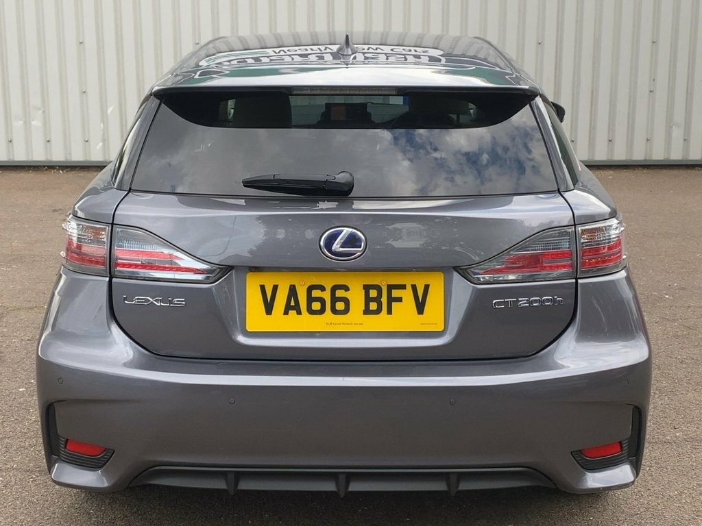 Lexus CT 2017 1.8 200H Premier Hatchback Hybrid Grey #6