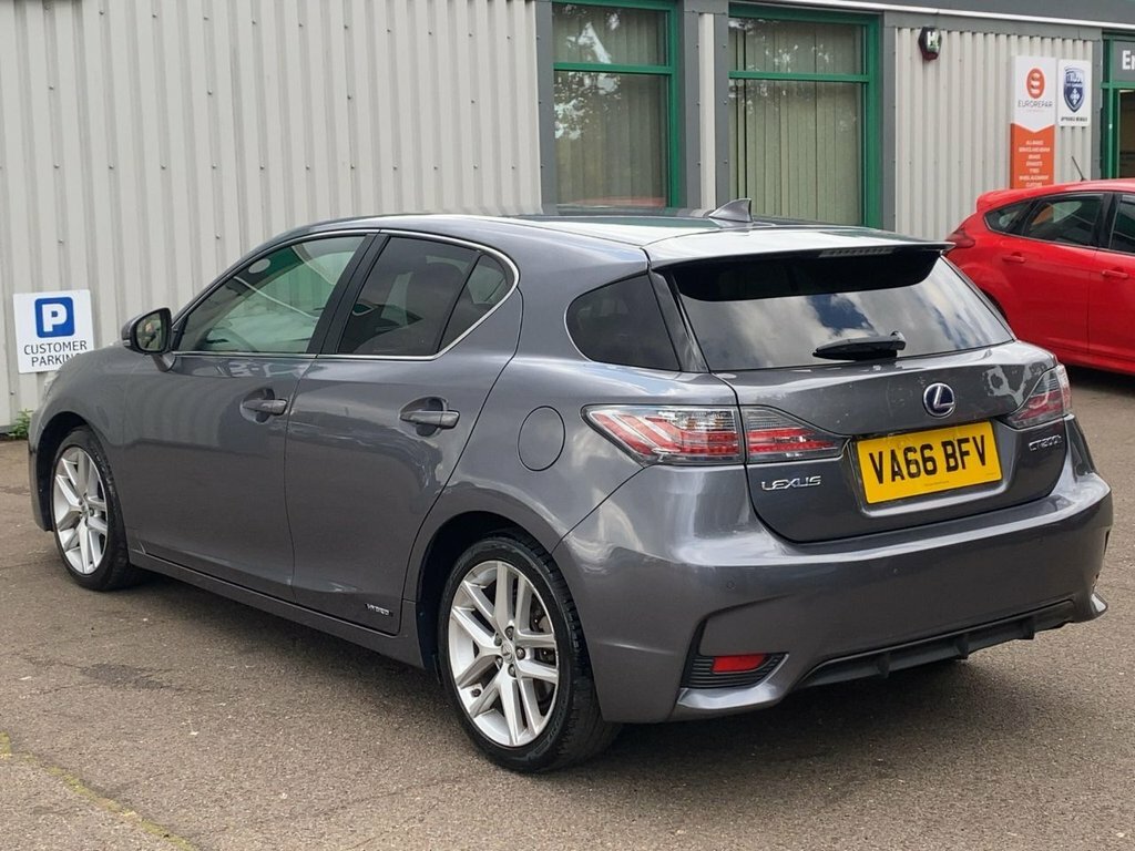 Lexus CT 2017 1.8 200H Premier Hatchback Hybrid Grey #5