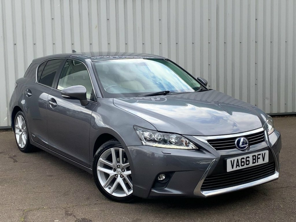 Lexus CT 2017 1.8 200H Premier Hatchback Hybrid Grey