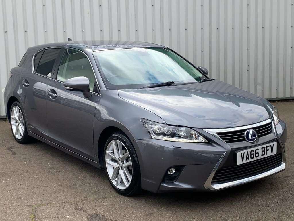 Lexus CT 2017 1.8 200H Premier Hatchback Hybrid Grey #4