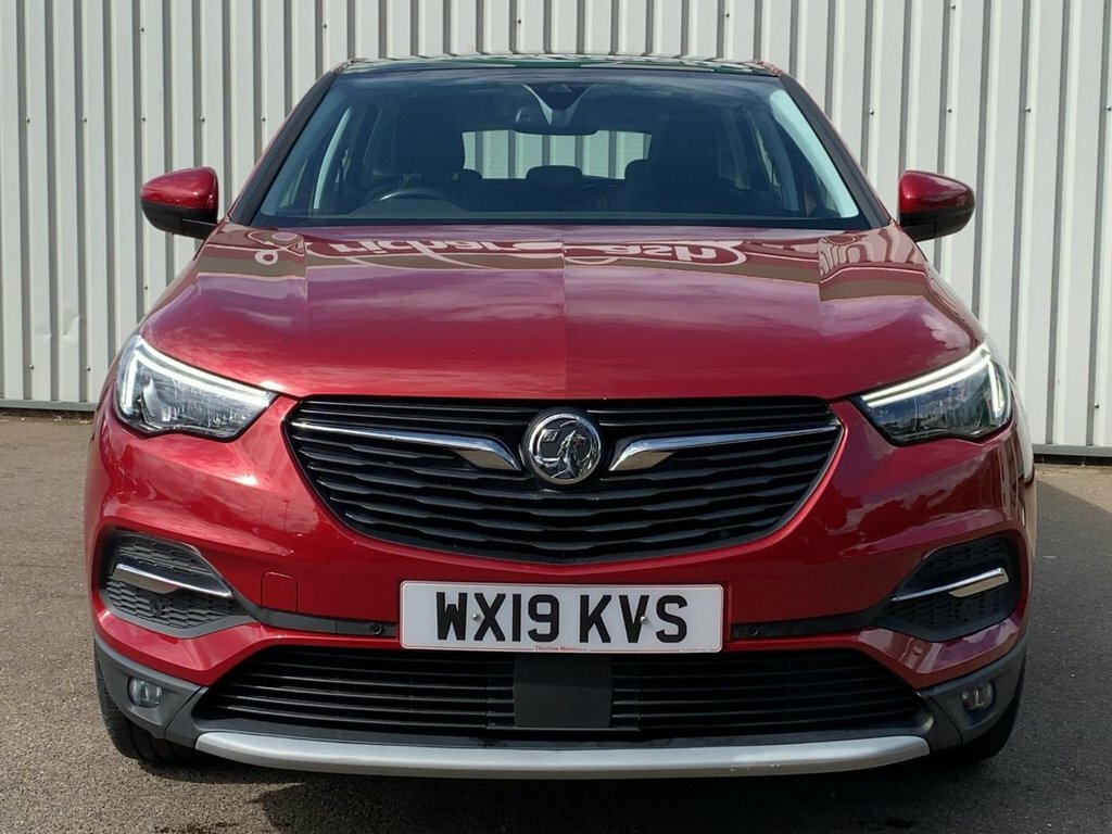 Vauxhall Grandland X 2019 1.2 Turbo Elite Nav Suv 8Spd Red #2