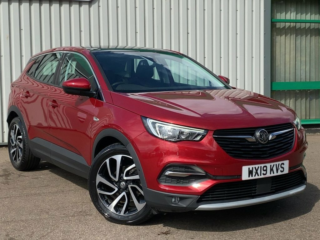 Vauxhall Grandland X 2019 1.2 Turbo Elite Nav Suv 8Spd Red