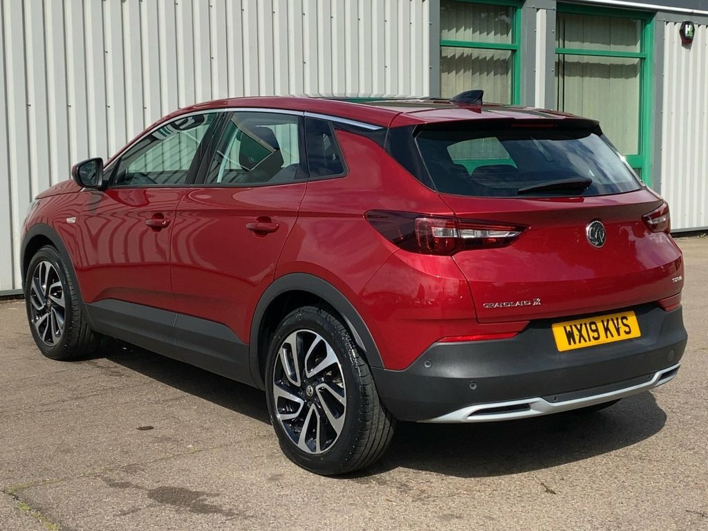 Vauxhall Grandland X 2019 1.2 Turbo Elite Nav Suv 8Spd Red #5