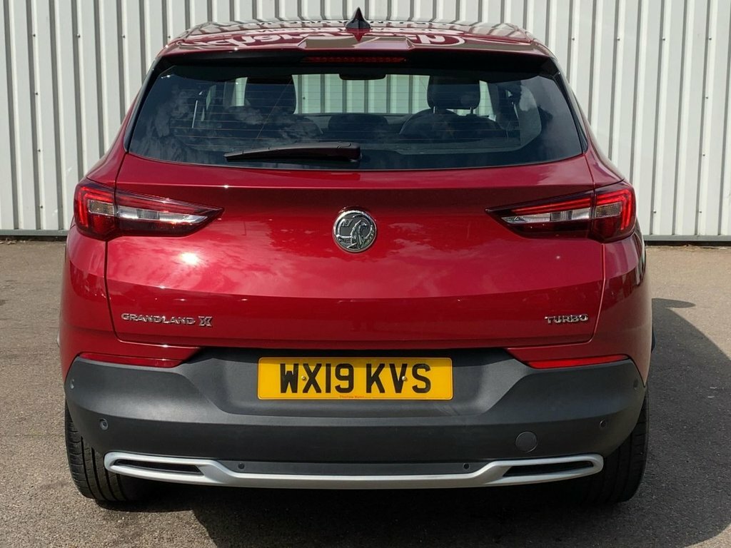 Vauxhall Grandland X 2019 1.2 Turbo Elite Nav Suv 8Spd Red #6