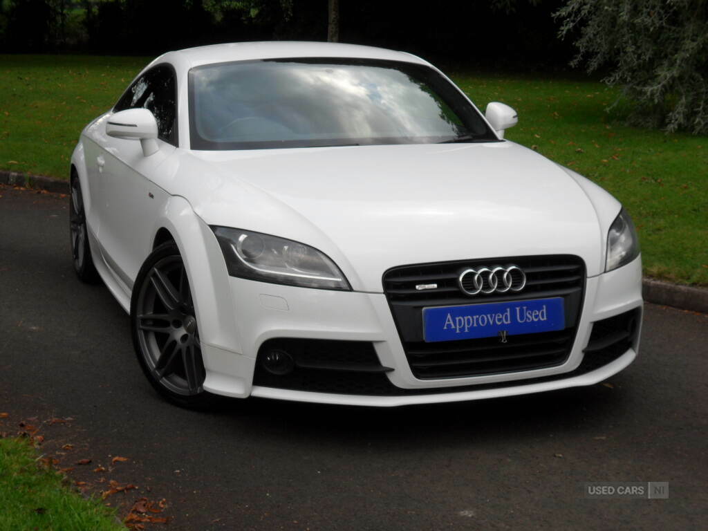 Audi TT 2.0T Fsi Black Edition KFZ3199 White #3