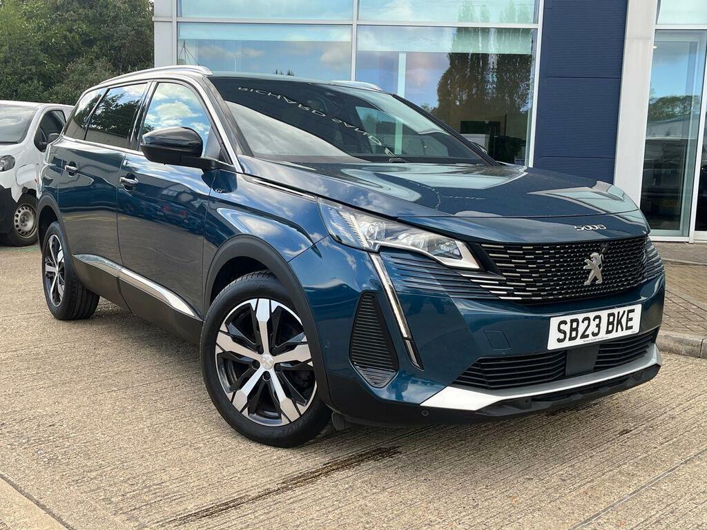 Peugeot 5008 1.2 Puretech Gt Eat Euro 6 Ss SB23BKE Blue