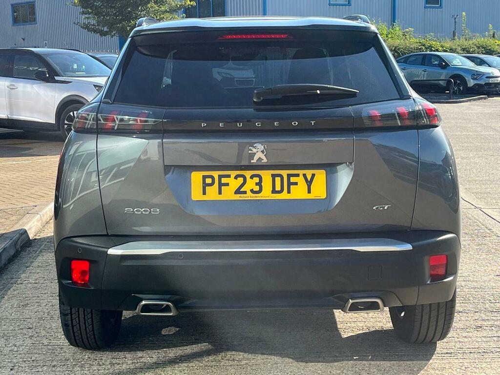 Peugeot 2008 1.2 Puretech Gt Eat Euro 6 Ss PF23DFY Grey #4