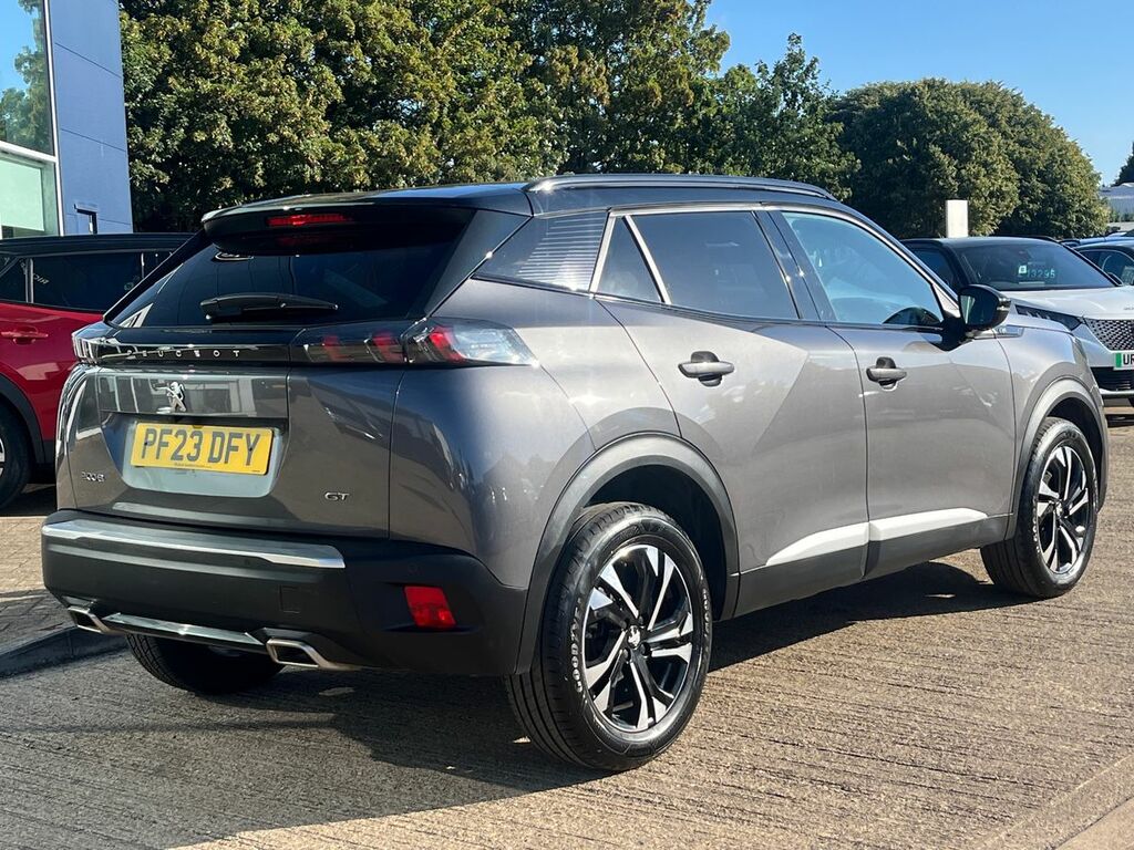 Peugeot 2008 1.2 Puretech Gt Eat Euro 6 Ss PF23DFY Grey #3