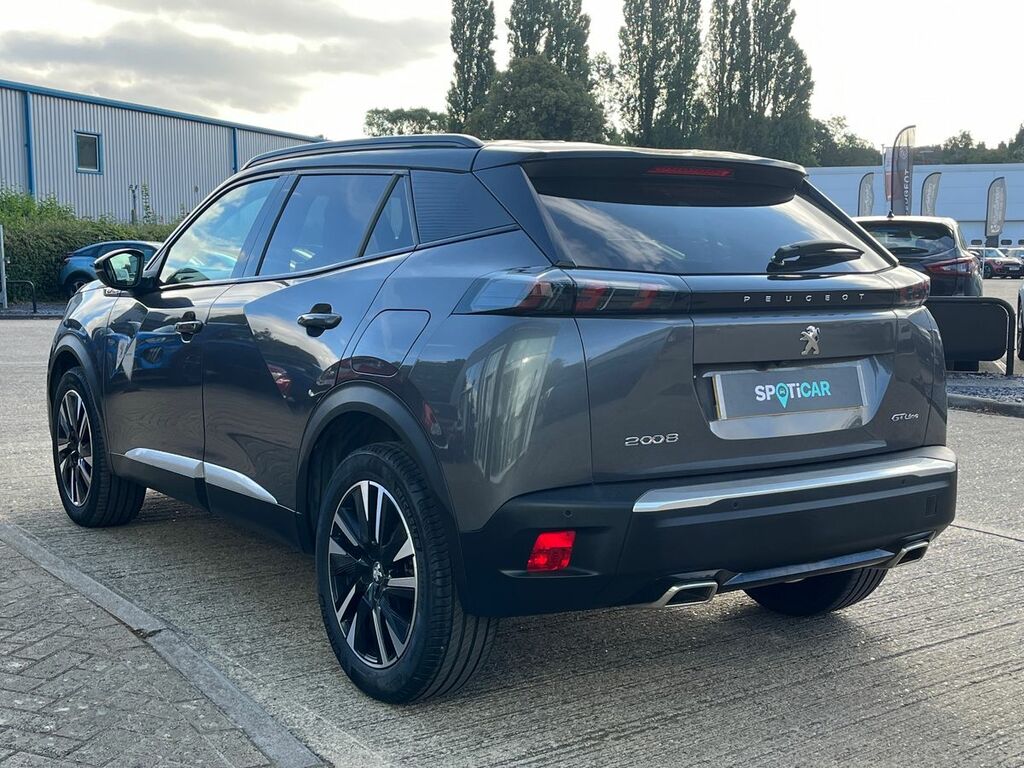 Peugeot 2008 1.2 Puretech Gt Line Euro 6 Ss Grey #5
