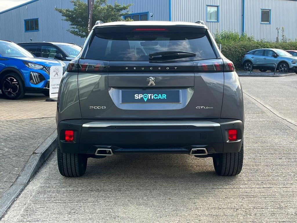 Peugeot 2008 1.2 Puretech Gt Line Euro 6 Ss Grey #4