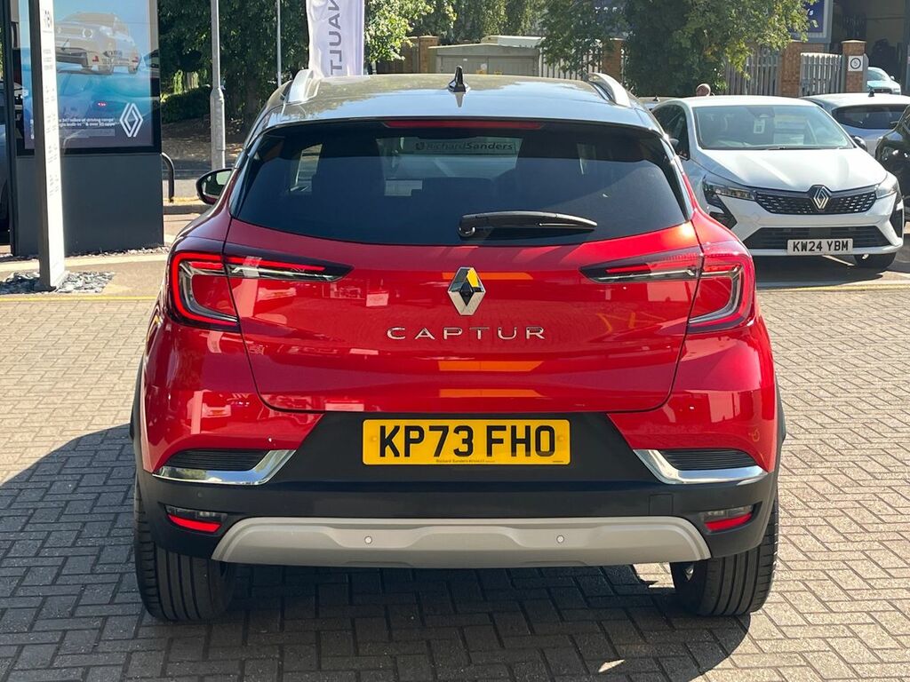 Renault Captur Hatchback Techno KP73FHO Red #4