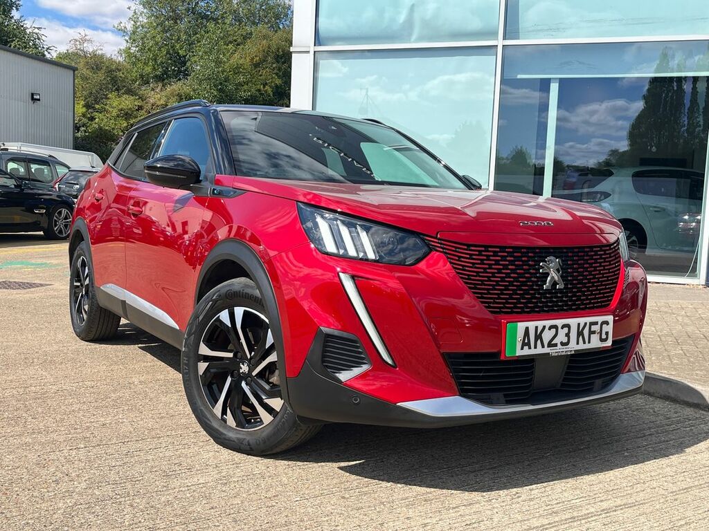Peugeot e-2008 50Kwh Gt 7Kw Charger Red