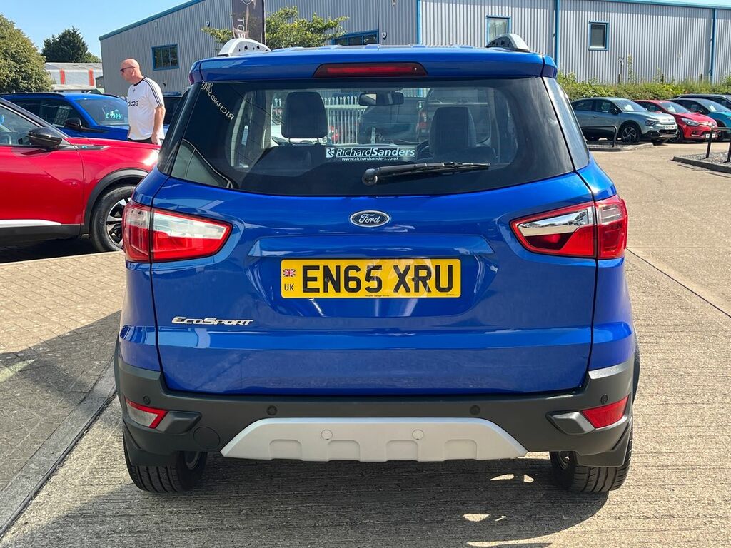 Ford Ecosport 1.5 Tdci Titanium Suv 2Wd Euro 6 Blue #4