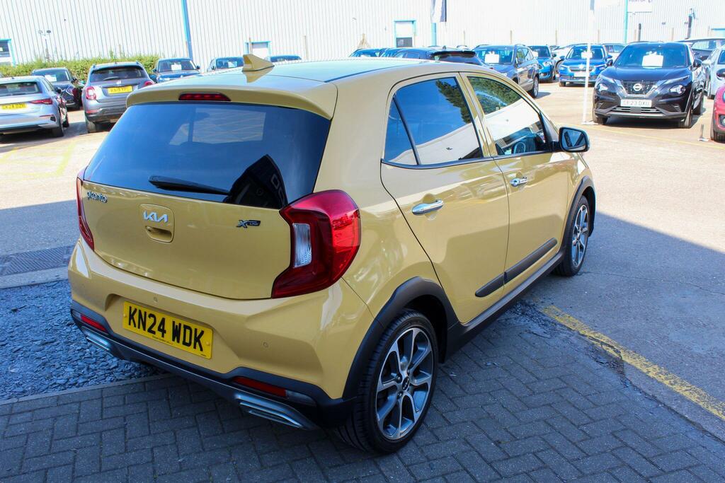 Kia Picanto 1.0 Gt Line Hatchback Amt Euro 6 Ss Blue #9
