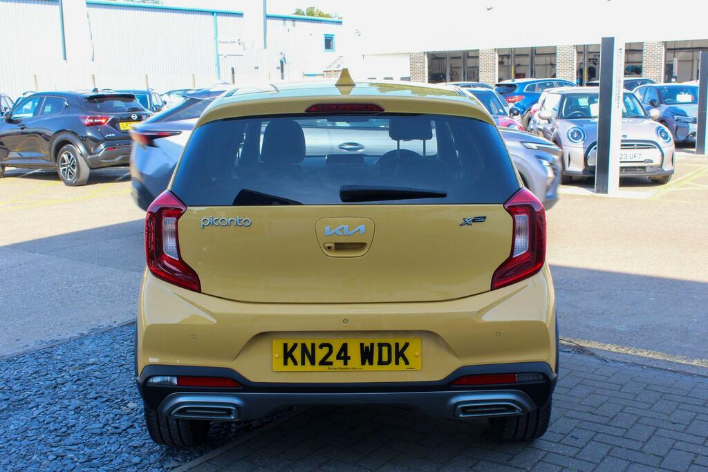 Kia Picanto 1.0 Dpi X-line S Amt Euro 6 Ss Yellow #6