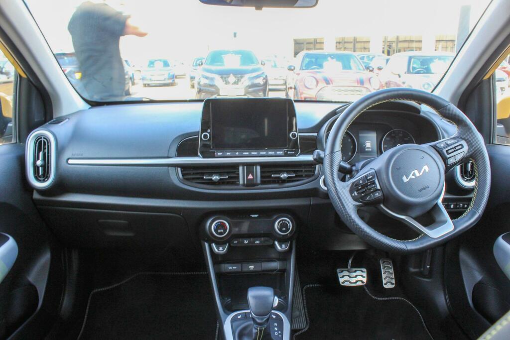 Kia Picanto 1.0 Gt Line Hatchback Amt Euro 6 Ss Blue #11