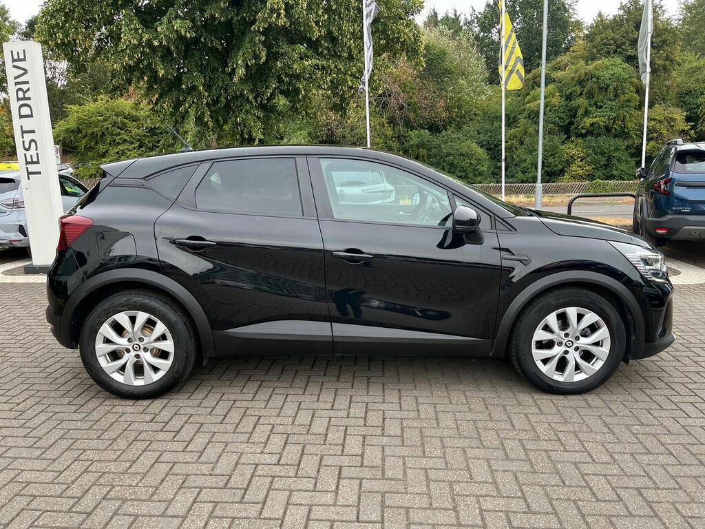 Renault Captur Hatchback Iconic KP71VLN Black #2
