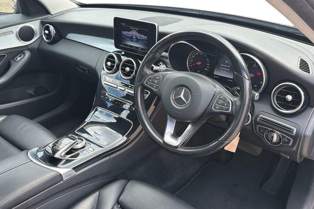 Mercedes-Benz C Class C250 D Amg Line Premium Plus Convertible 201 Bhp Blue #10