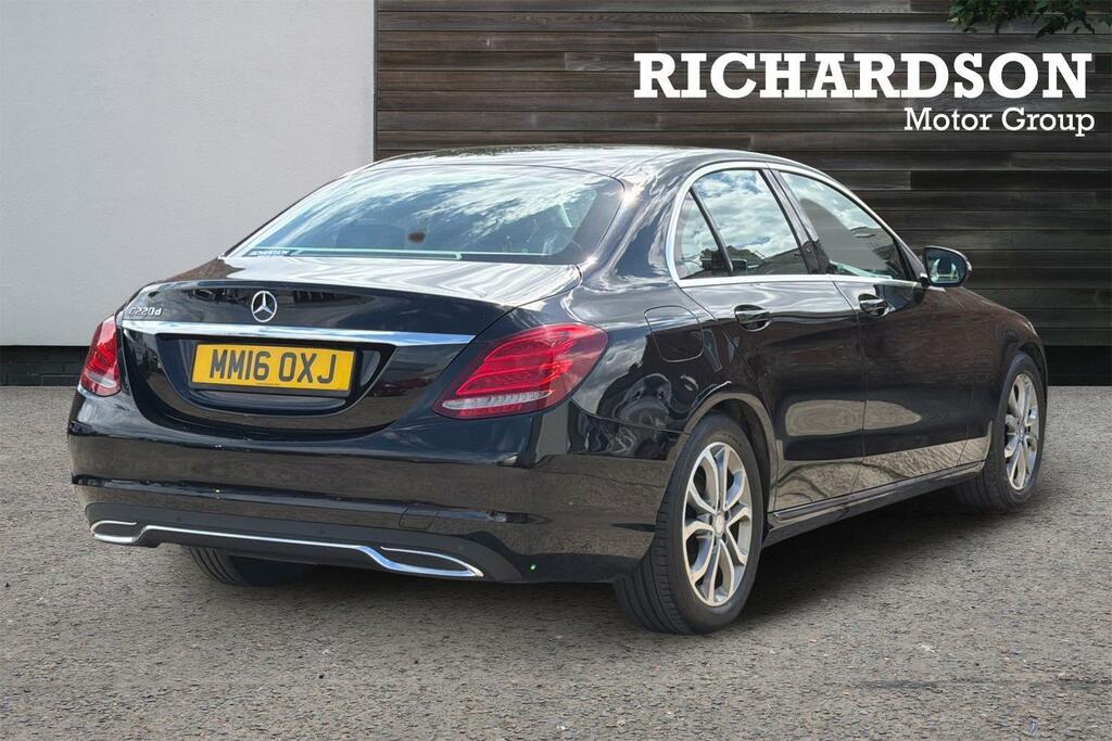 Mercedes-Benz C Class 2.1 C220d Sport 7G-tronic Euro 6 Ss Black #3