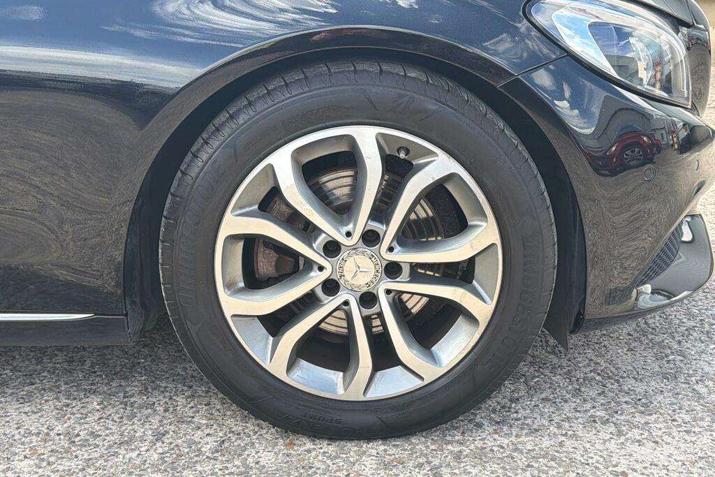 Mercedes-Benz C Class C250 D Amg Line Premium Plus Convertible 201 Bhp Blue #9