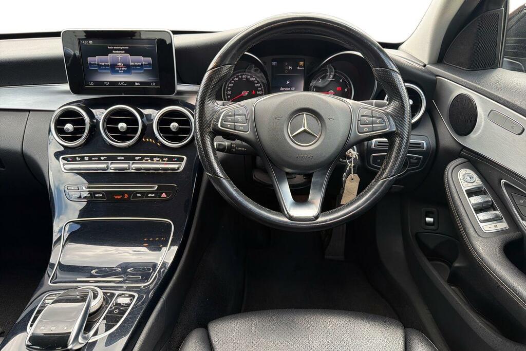 Mercedes-Benz C Class C250 D Amg Line Premium Plus Convertible 201 Bhp Blue #12