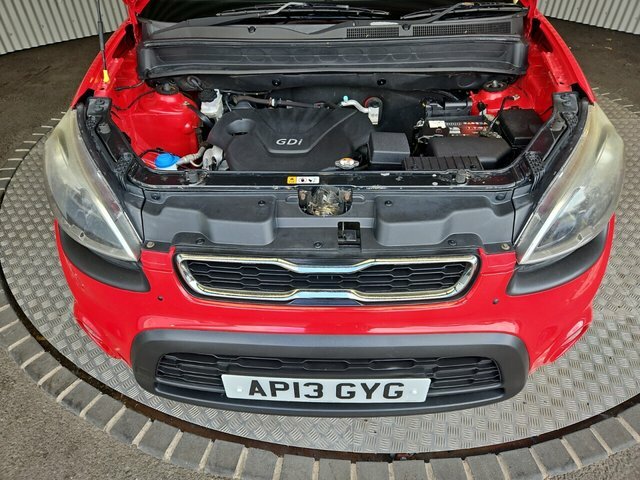 Kia Soul 1.6 Gdi 2 Suv Euro 5 138 Bhp AP13GYG Red #3