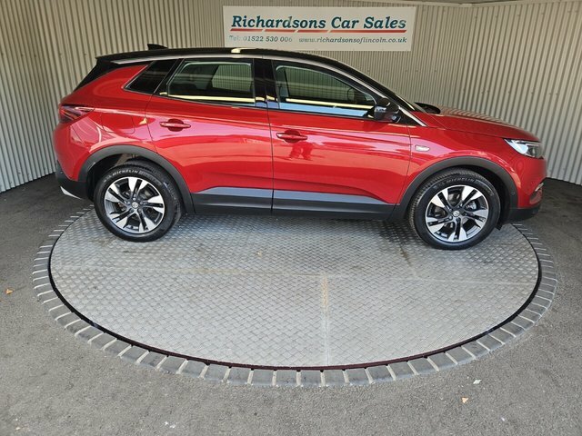 Vauxhall Grandland X 1.2 Turbo Gpf Sport Nav Suv Euro Red #4