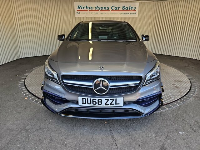 Mercedes-Benz CLA Class 2.0 Cla45 Amg Night Edition Coupe Spds Black #4