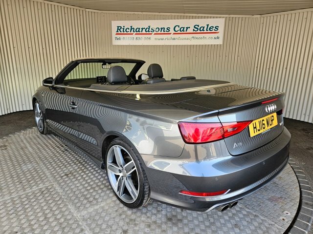 Audi A3 Cabriolet 1.4 Tfsi Cod S Line Convertible S Troni Grey #5