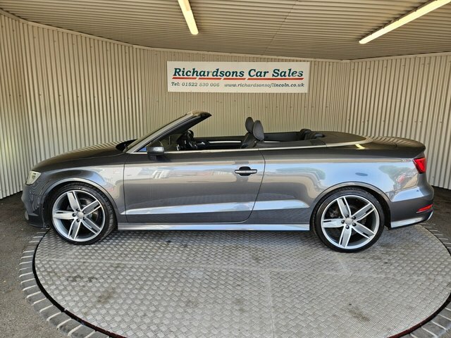 Audi A3 Cabriolet 1.4 Tfsi Cod S Line Convertible S Troni Grey #6